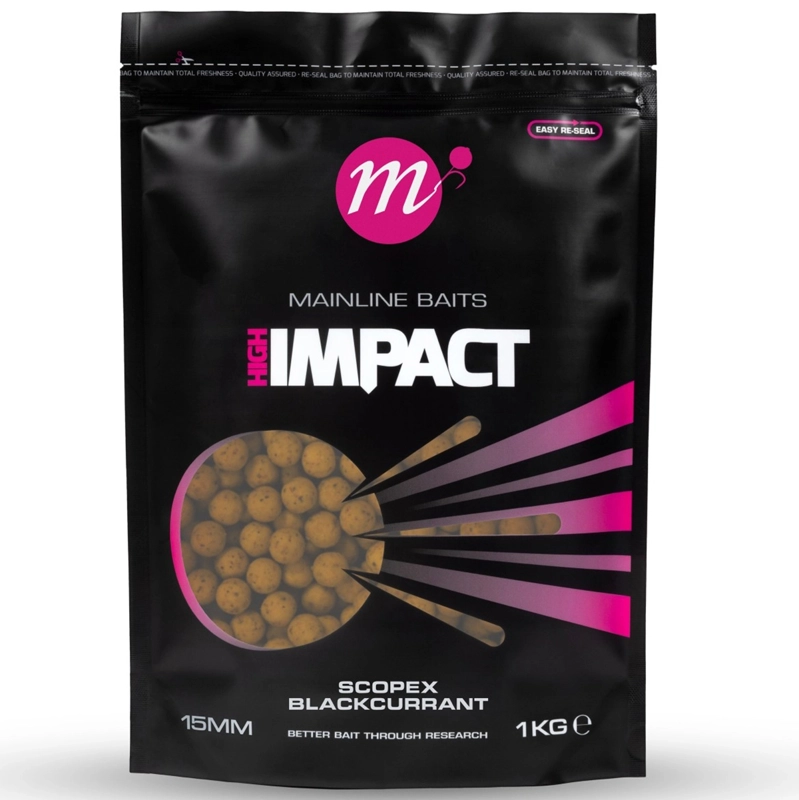 Mainline High Impact Boilies 1kg 15mm